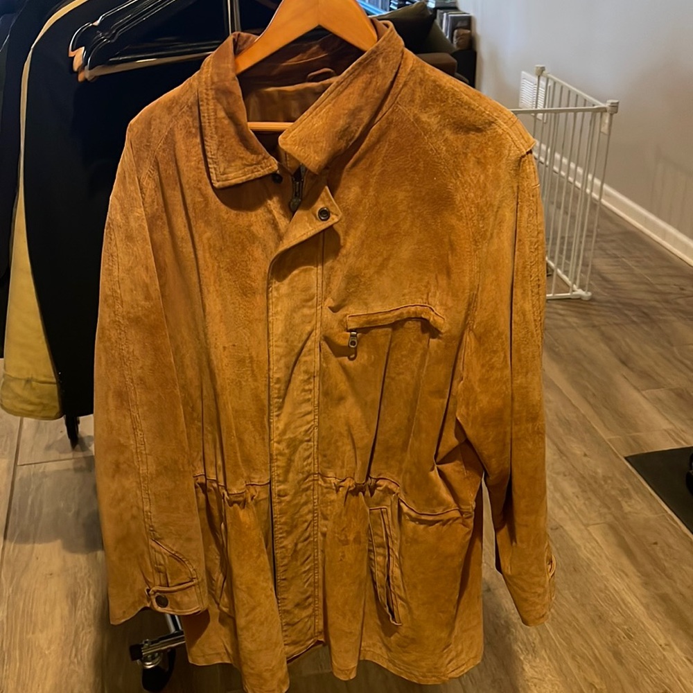 Brown/Tan Suede Jacket